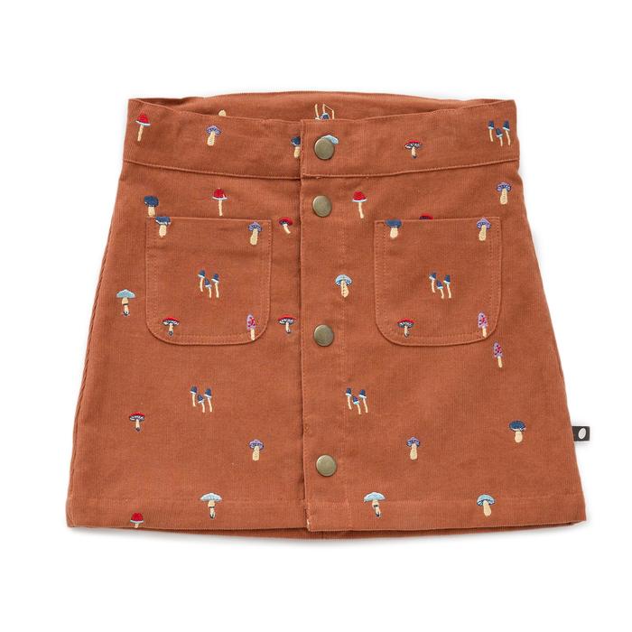 Snap button Skirt Autumnal w/ Bloomer
