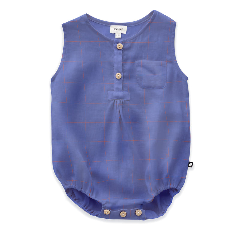Pocket Romper - Iris