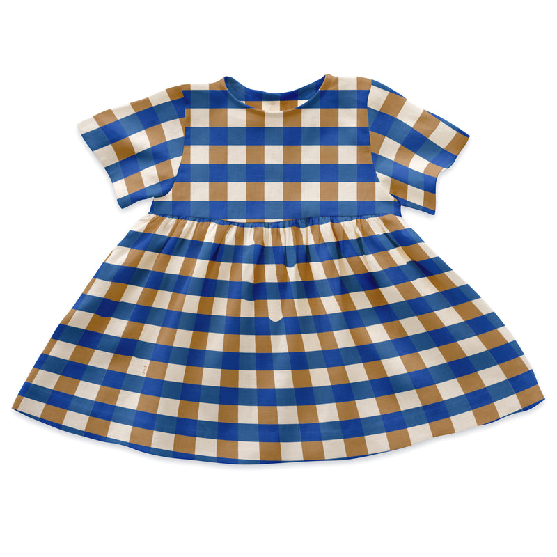 Short Sleeve Dress - Sky Blue