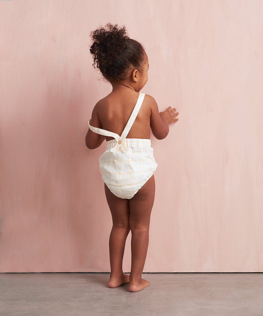 Ric Rac Playsuit - Punch Pink