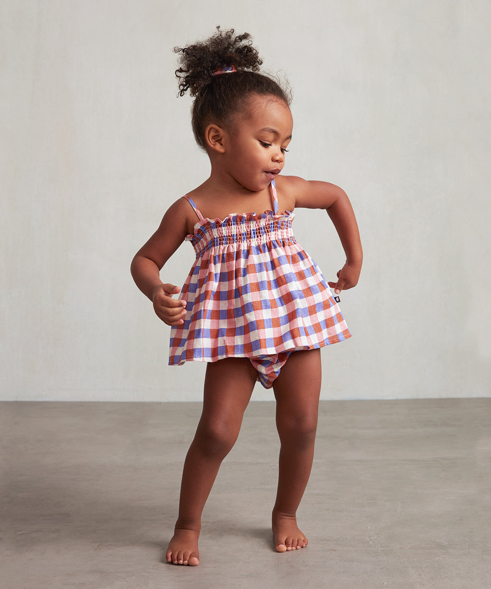 Baby Smock Set - Iris