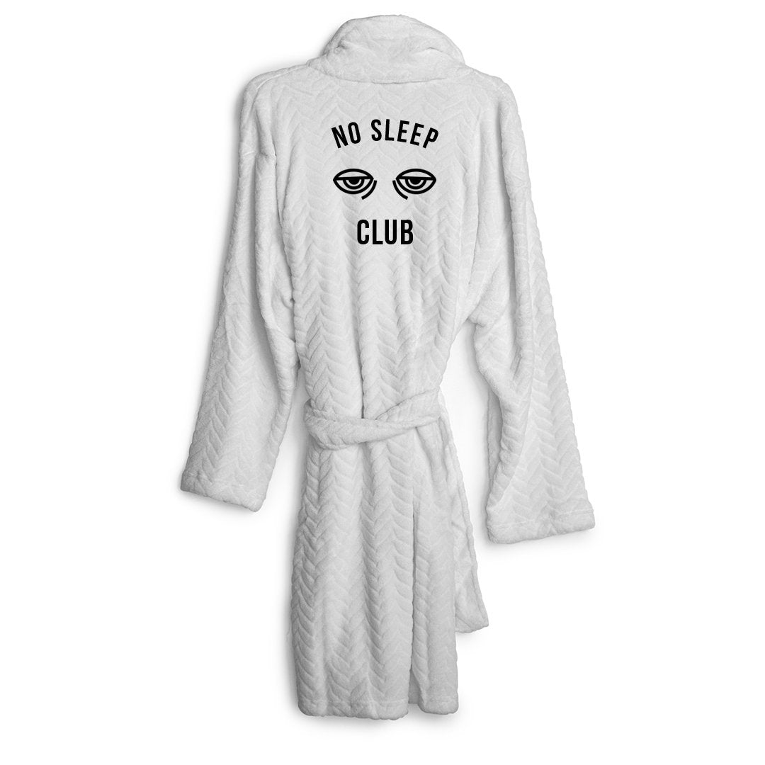 "No Sleep Club" Robe
