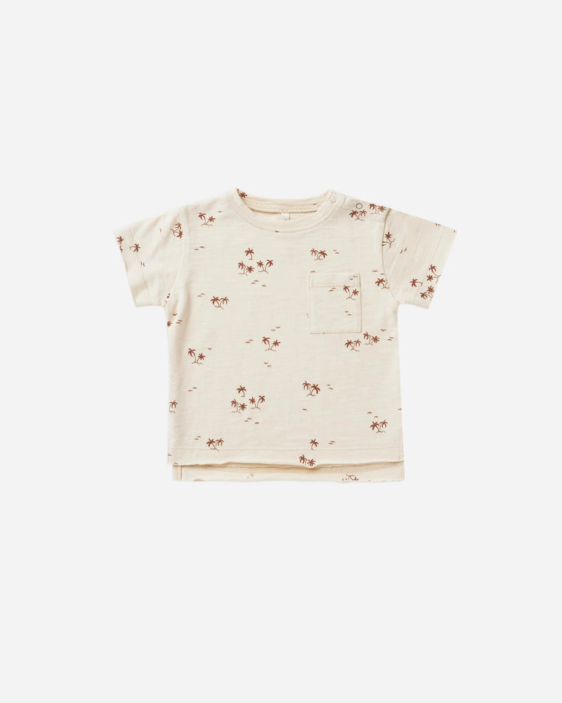 Raw Edge Tee  | Palms