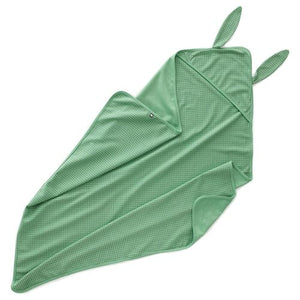Bunny Blanket Green Check