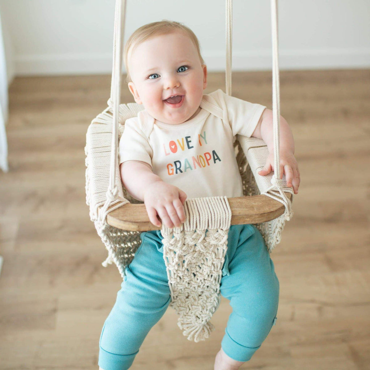 Love Grandpa Graphic Bodysuit