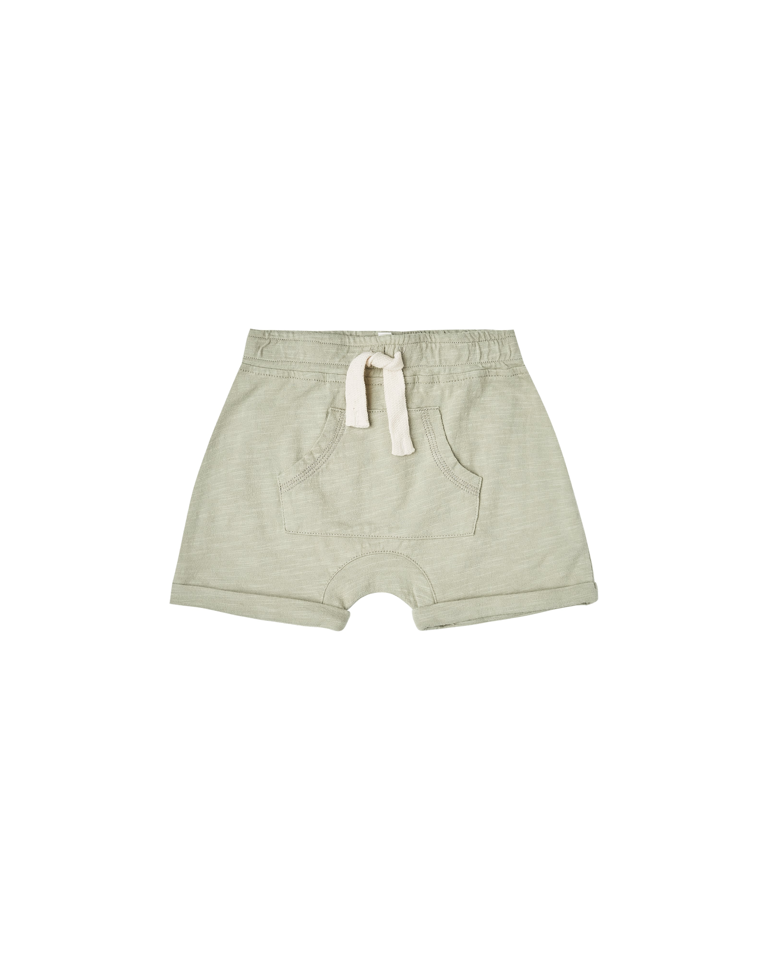 Front Pouch Short Sage
