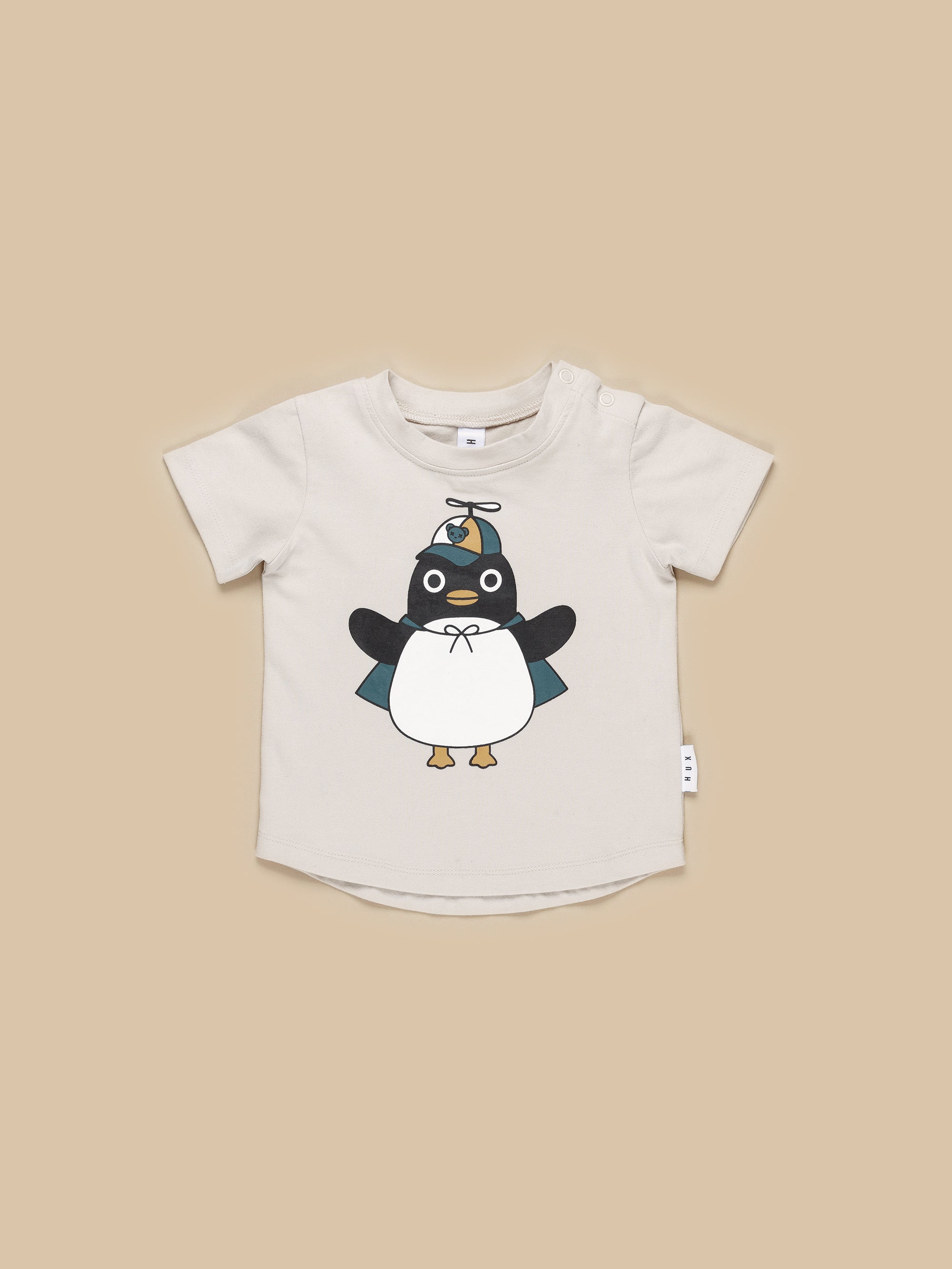 Super Penguin T-Shirt - Almond