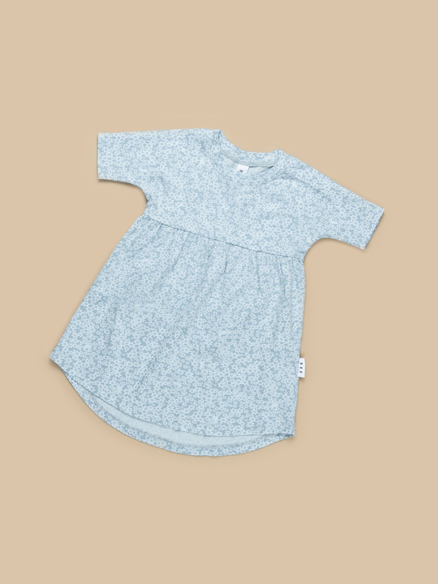 Floral Bunnies Swirl Dress - Frozen
