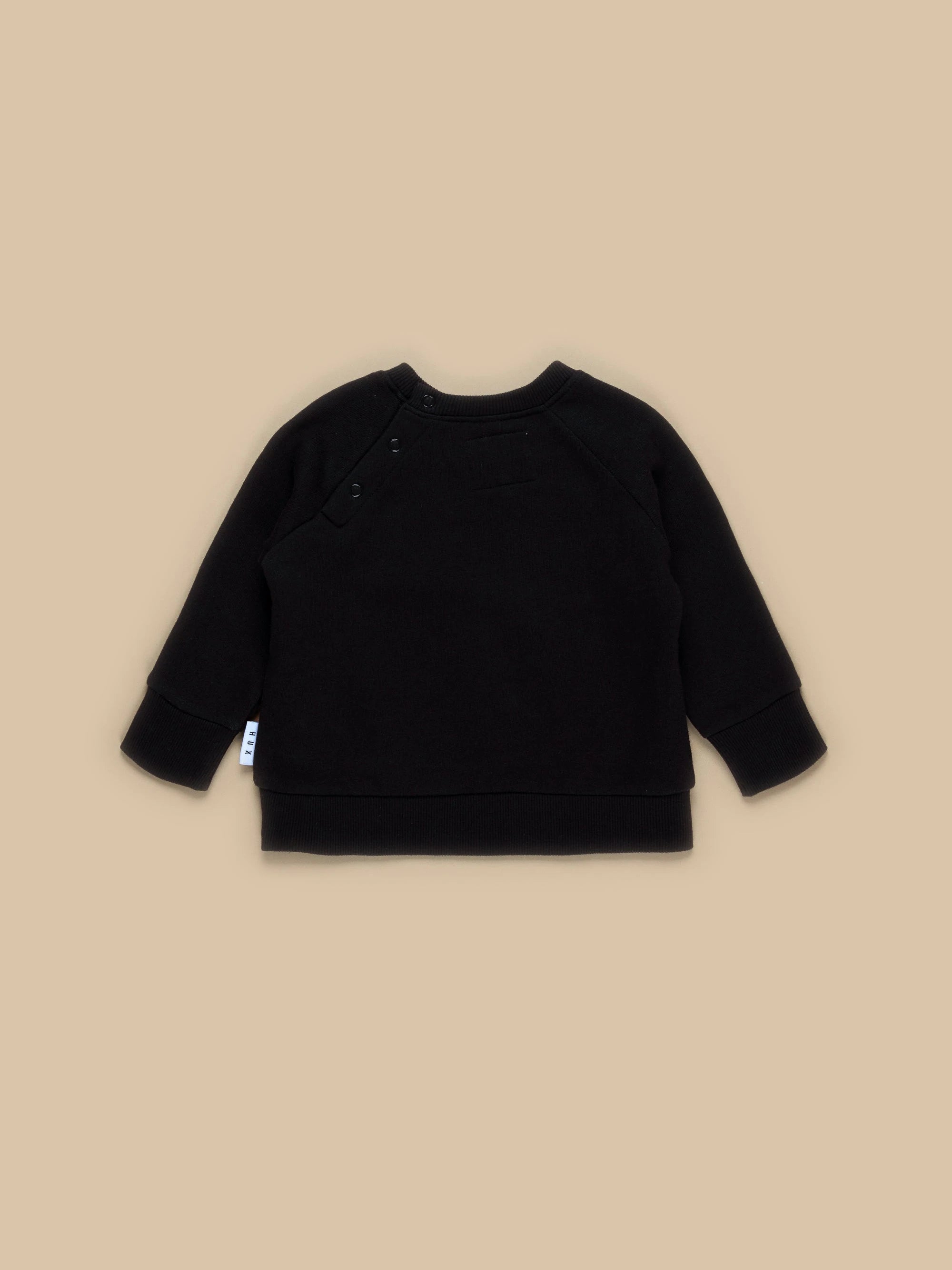 Furry Monster Sweatshirt - Black