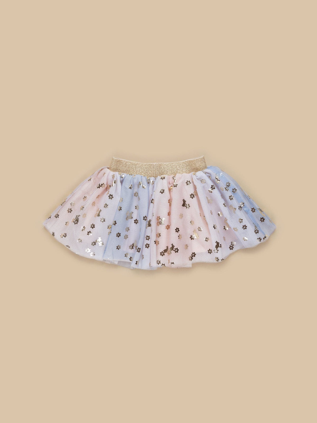 Rainbow Bunnies Tulle Skirt - Multi