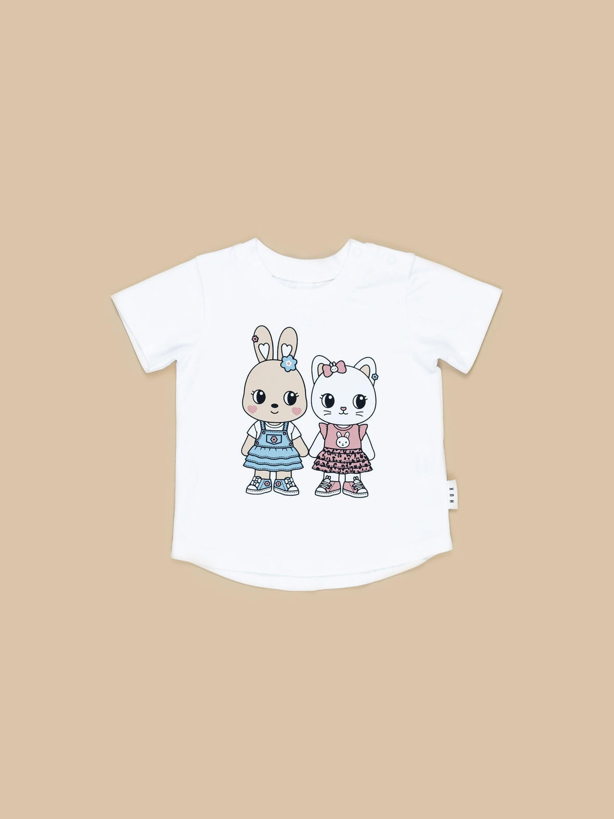 Fluffy Friends T-Shirt - White