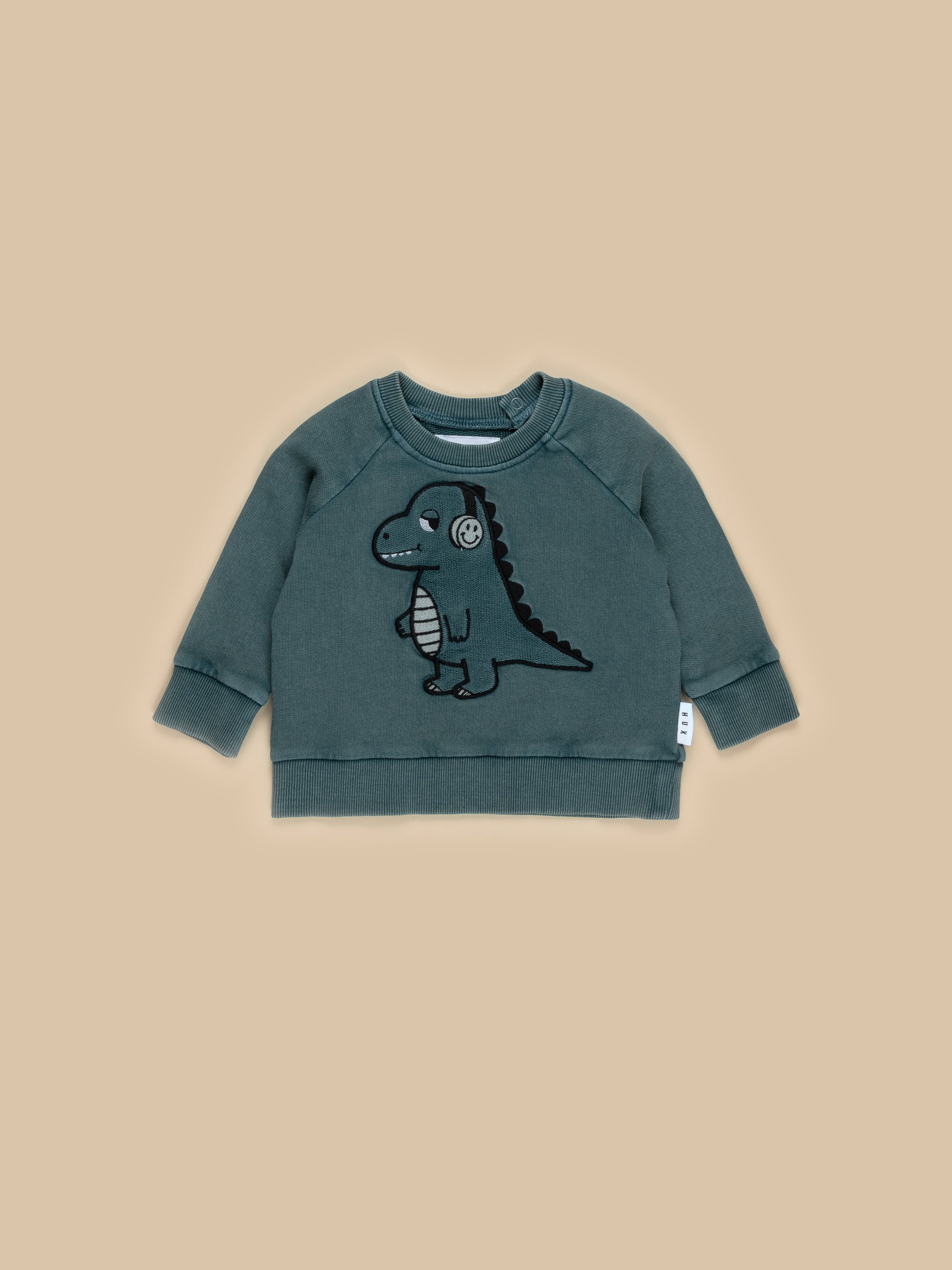 Retro Dino Sweatshirt - Spruce
