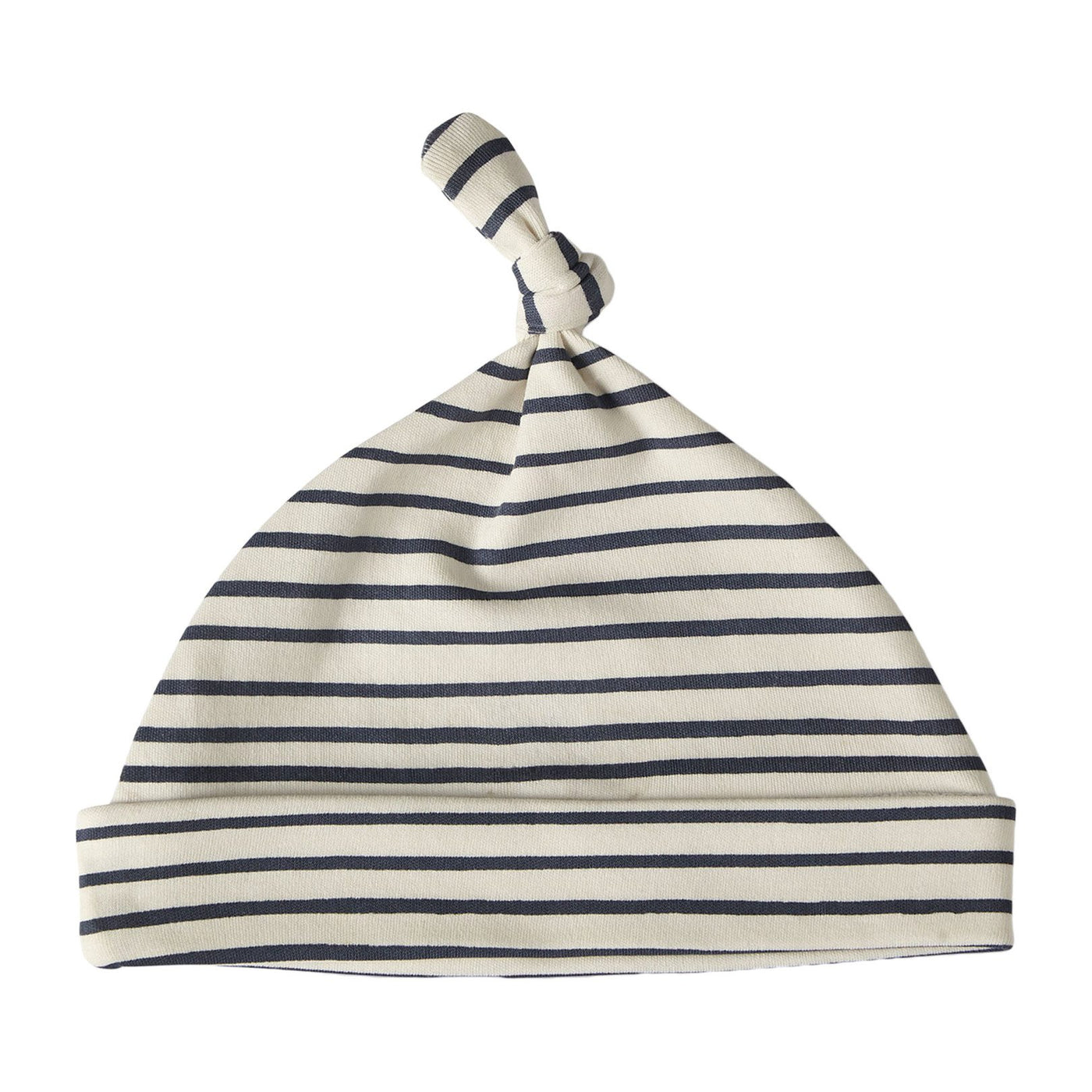 Stripes Away Knot Hat Ink Blue