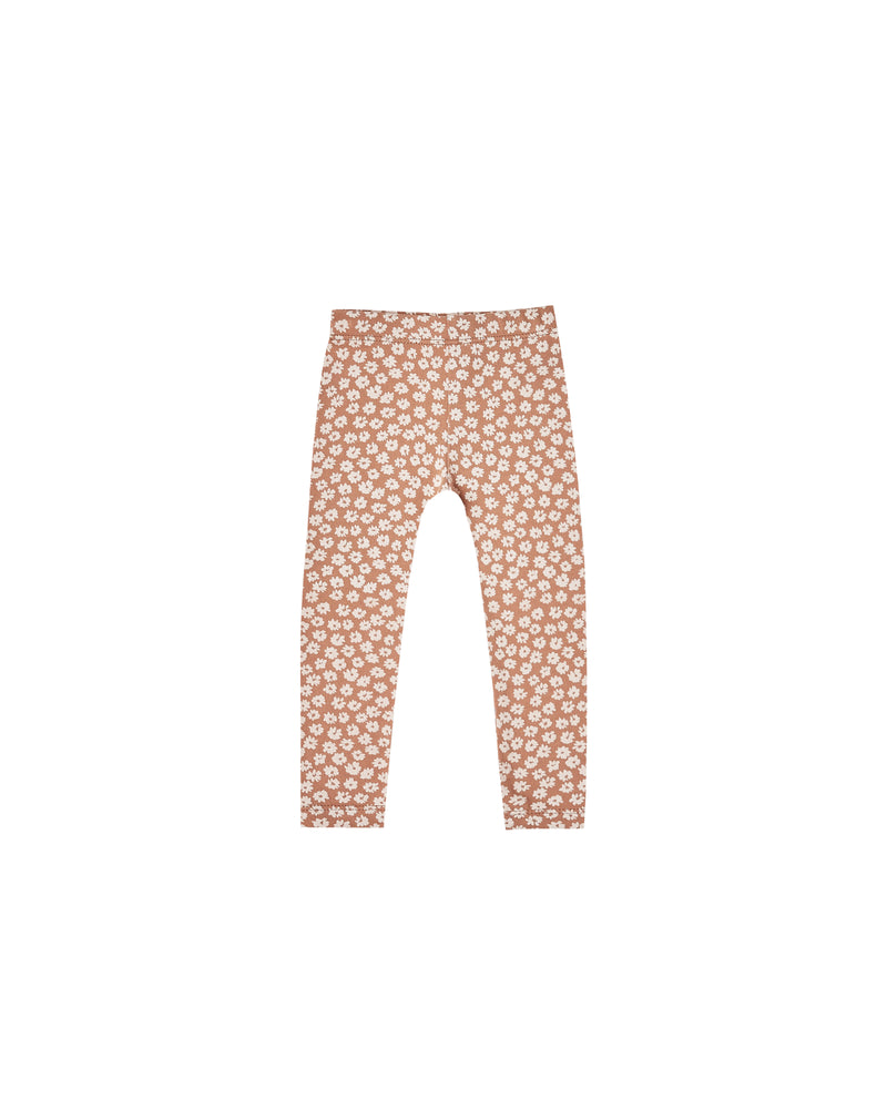 Ditsy Legging Terracotta