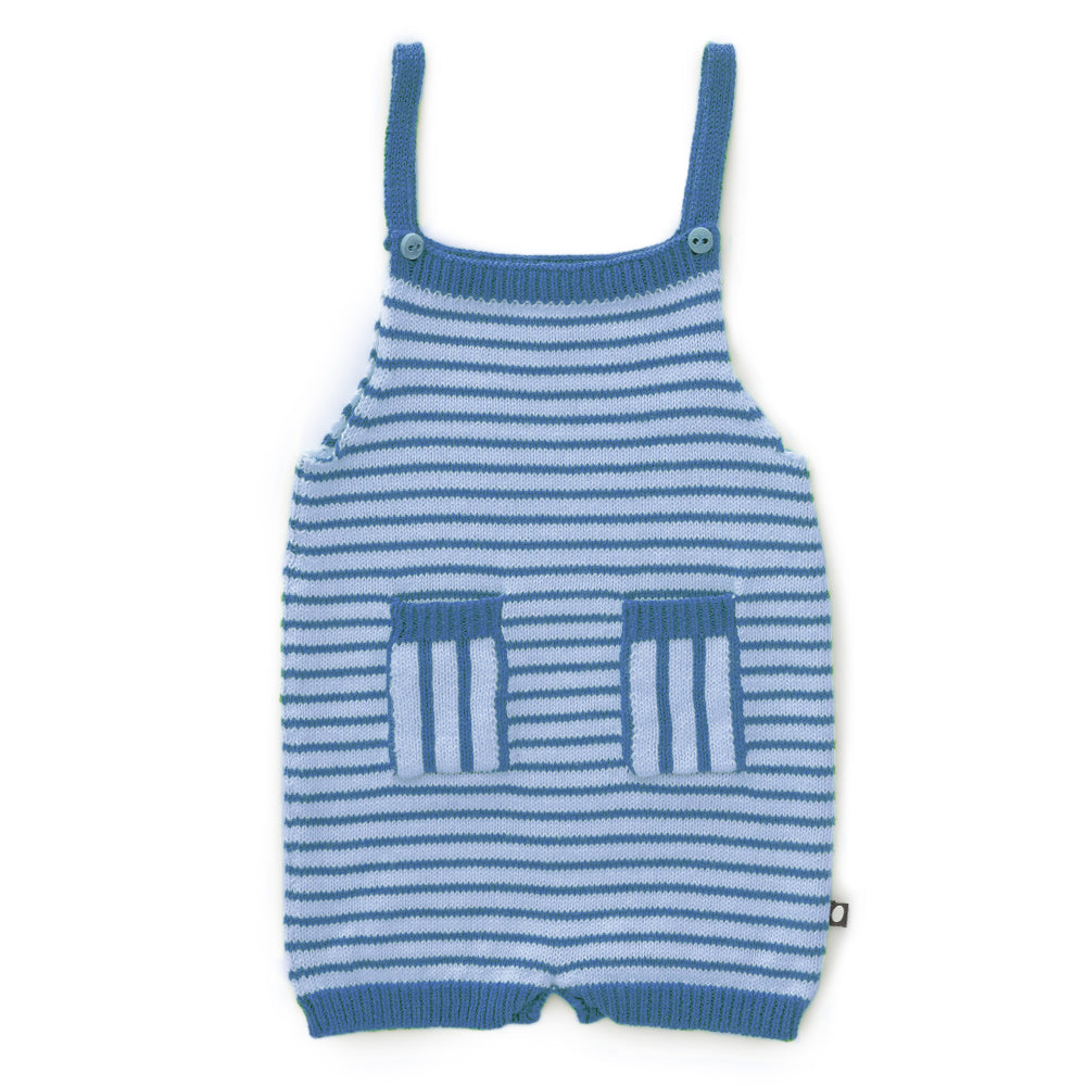 Play Romper - Icy Blue