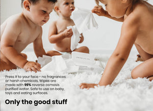 Clear+Pure™ Baby Wipes
