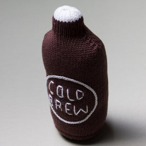 Cold Brew Rattle - Organic Baby Toy