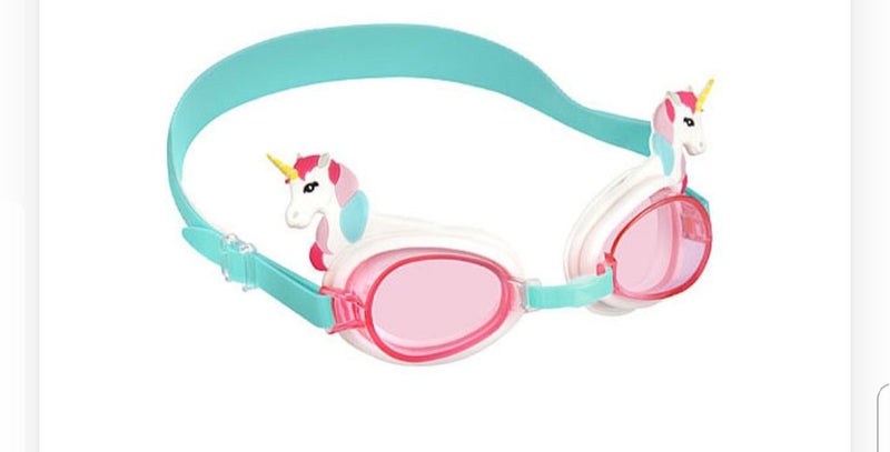 Shaped Swimming Goggles 3-9 | Unicorn