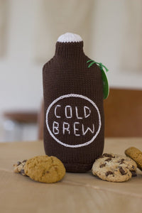 Cold Brew Rattle - Organic Baby Toy