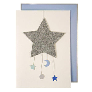 Baby Star Mobile Card