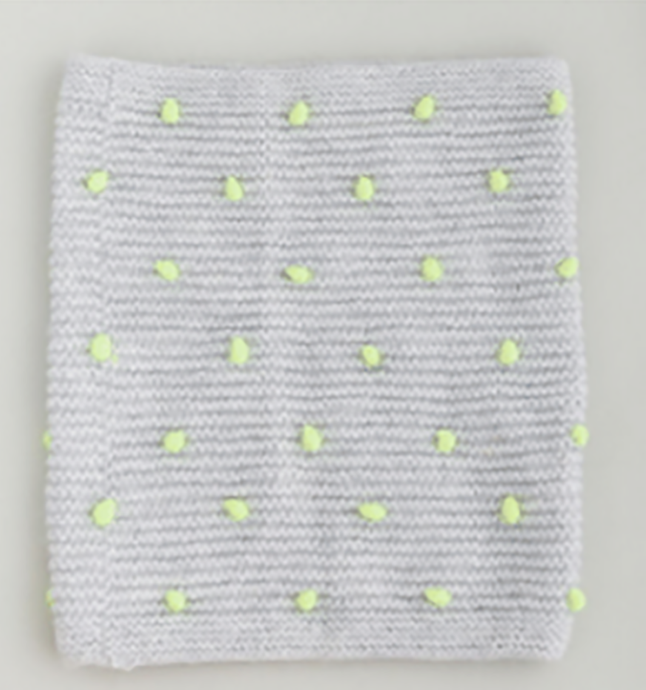 Infinity Scarf Grey & Neon