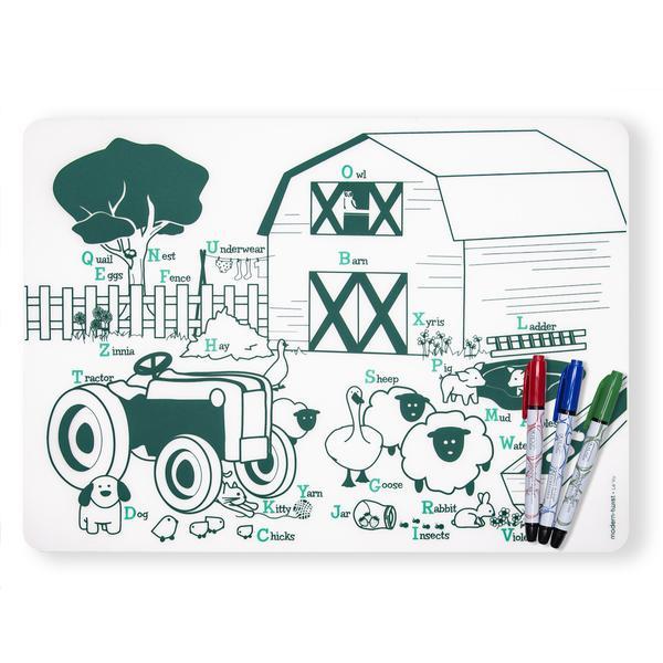 Mark-Mat Set: farm buddies