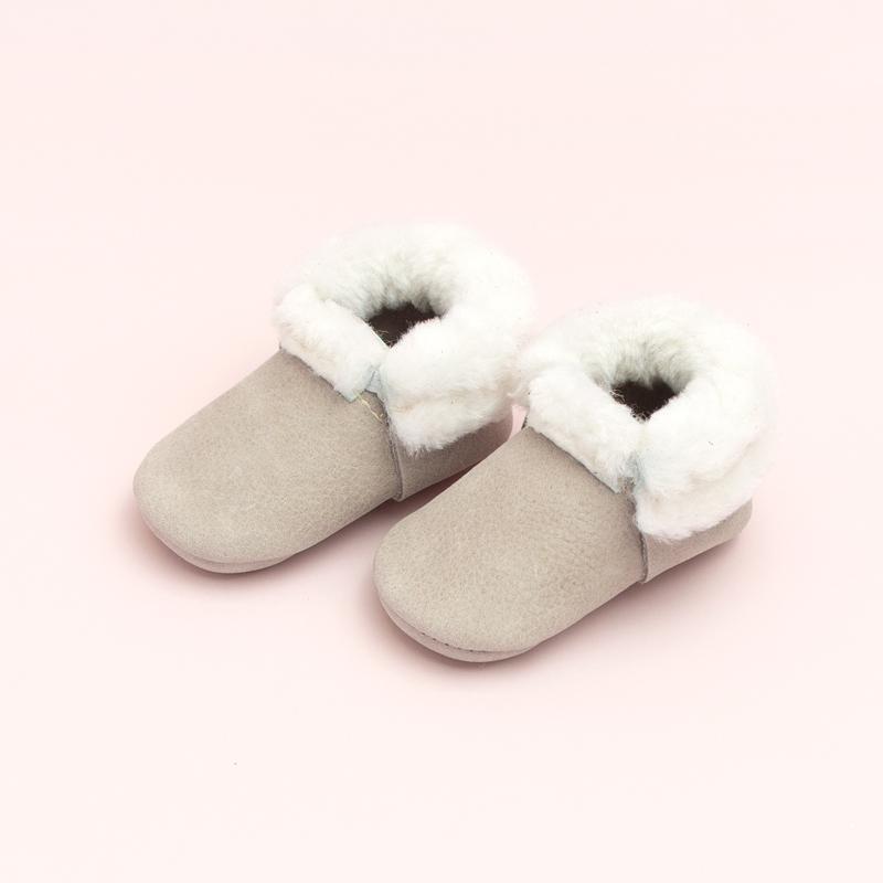 Shearling Moccasin - Salt Flats