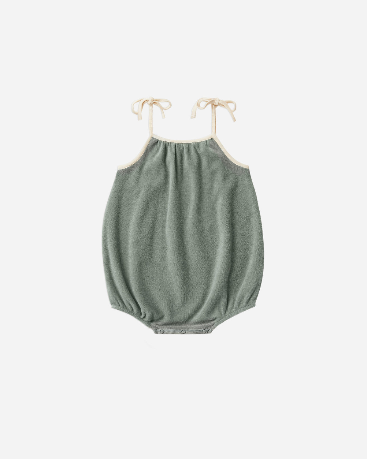 terry nala romper, aqua