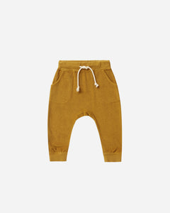 terry sweatpant | gold