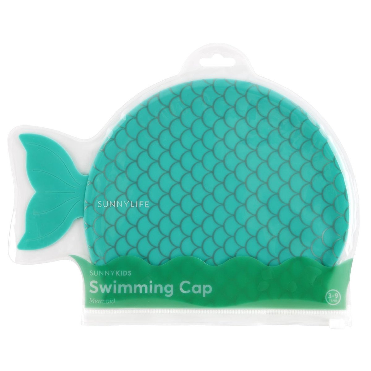 Shaped Swimming Cap 3-9 | Mermaid