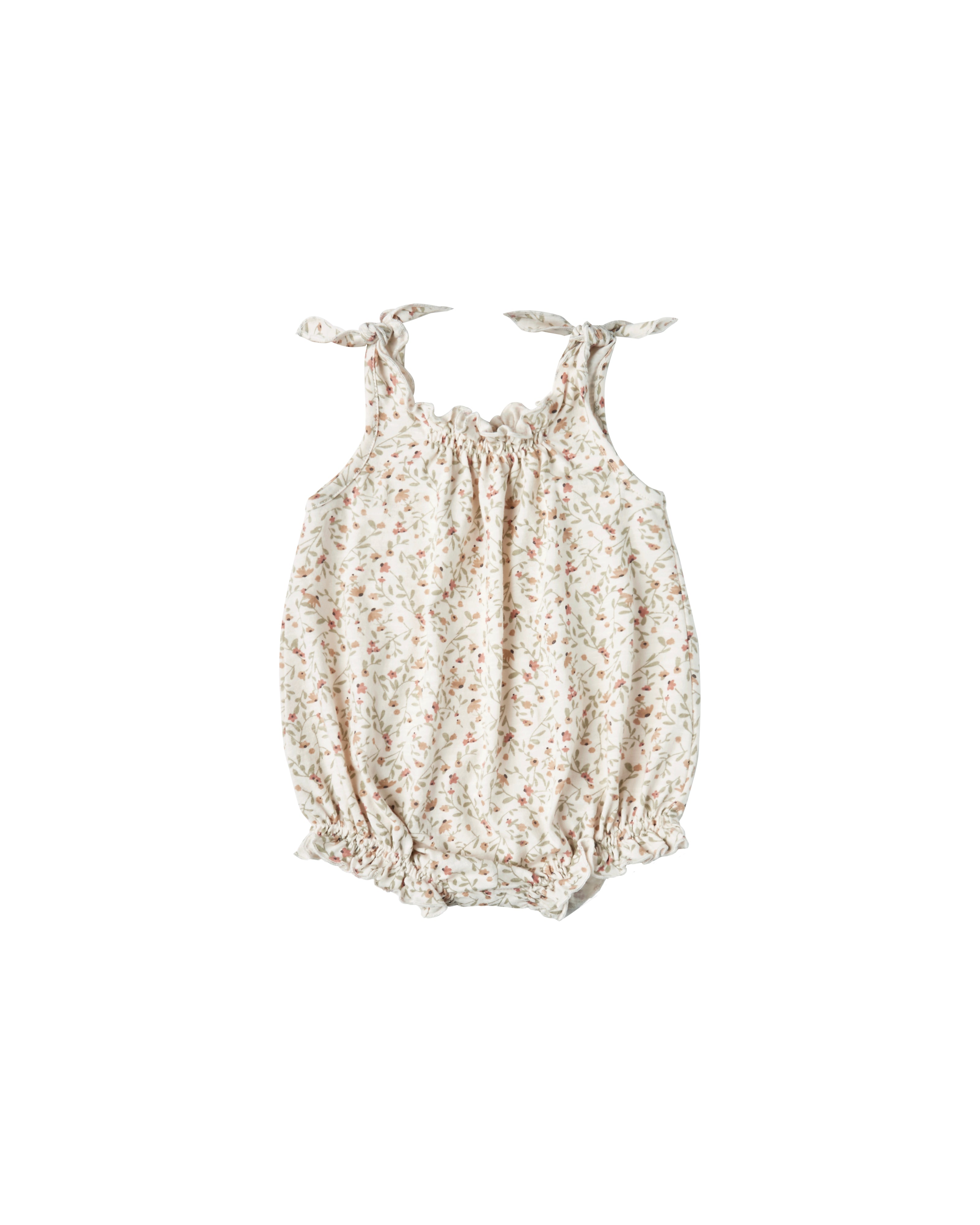 SpringMeadow Shoulder Tie Onesie Ivory