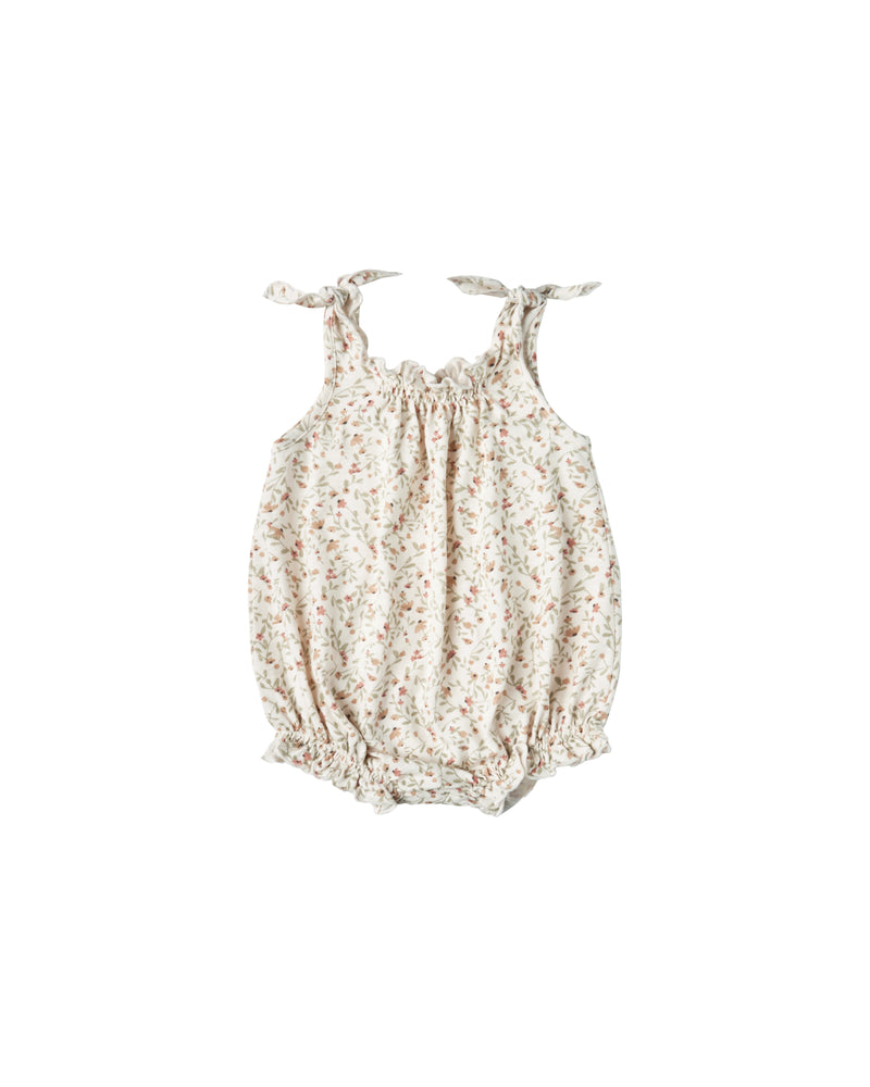 SpringMeadow Shoulder Tie Onesie Ivory
